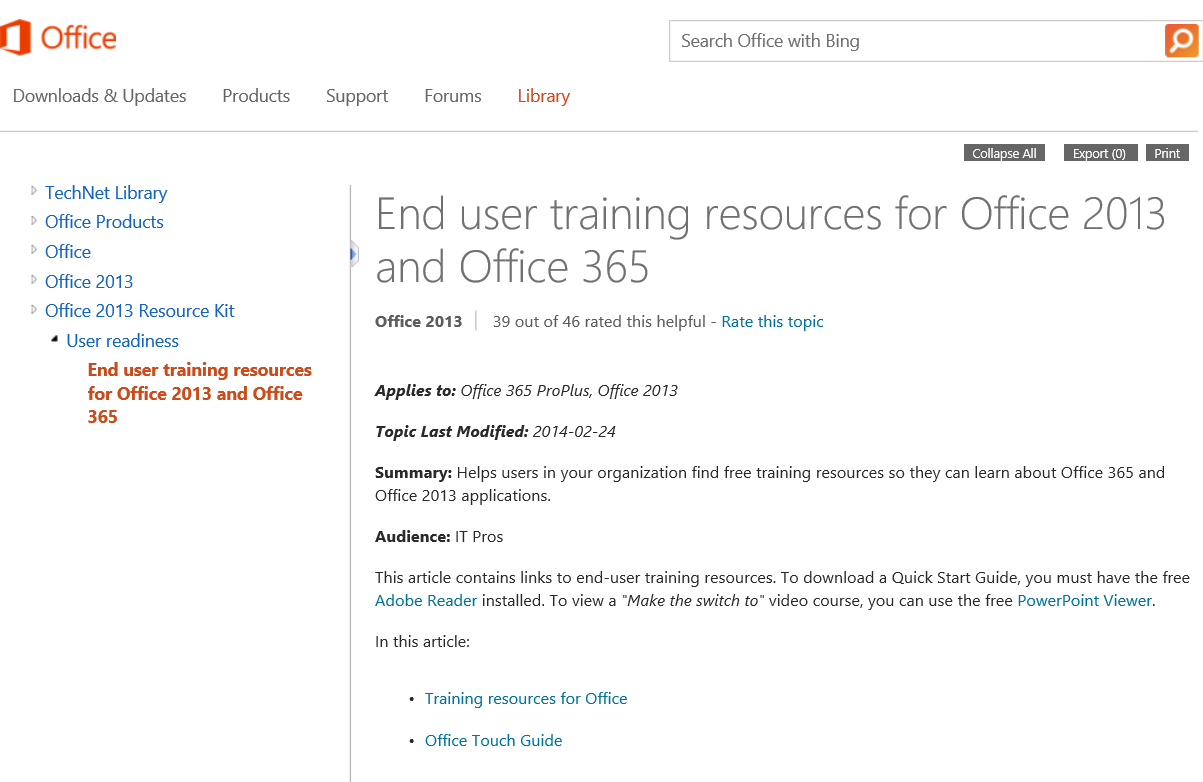 Office365Traning